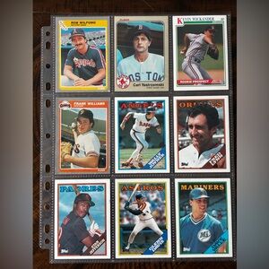 Baseball Trading Cards Collection